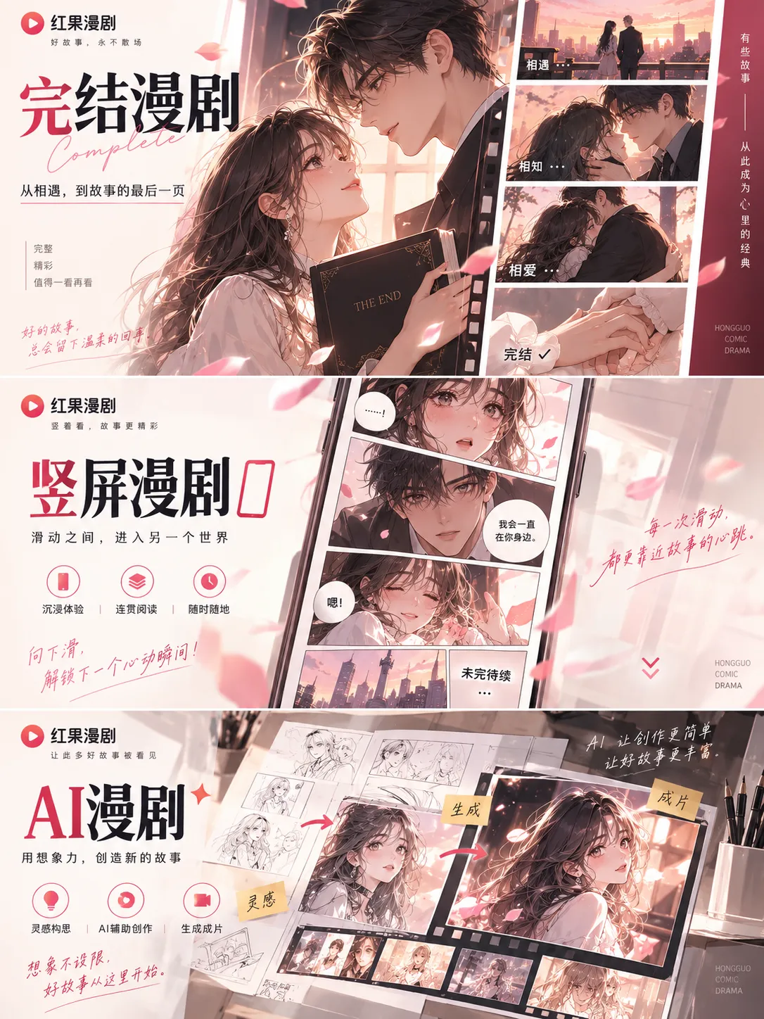 漫剧回忆段落与时间线内容